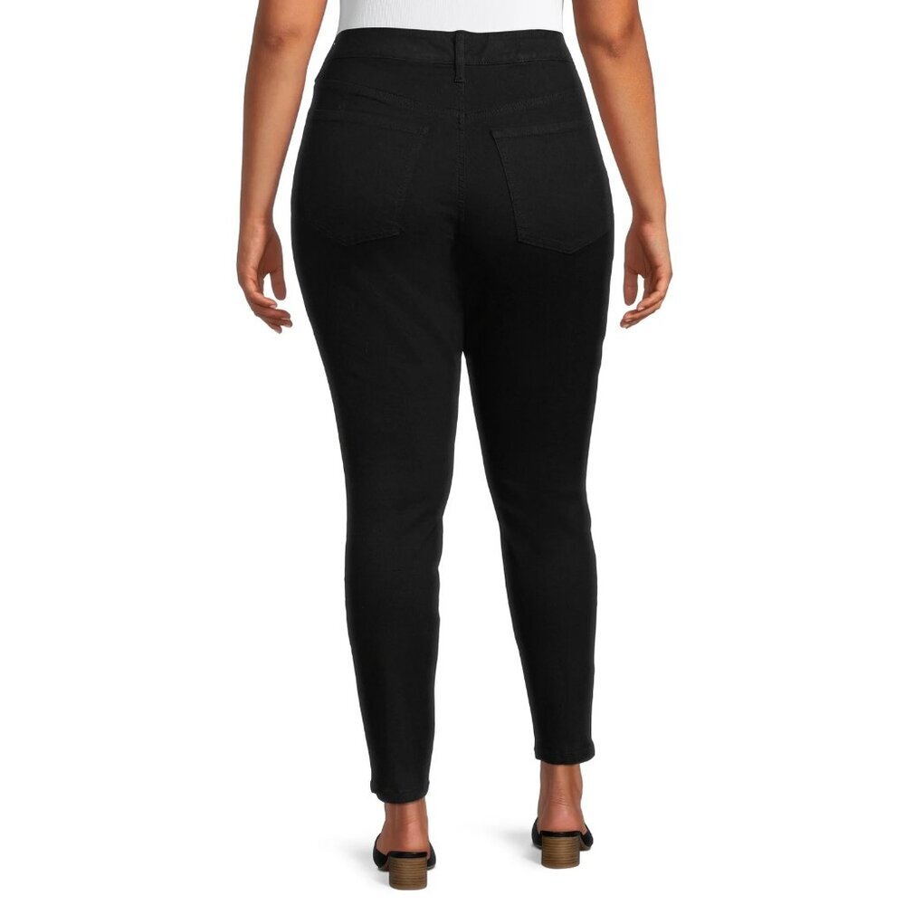 Terra & Sky Women's Plus Size Skinny Jeans, Size 22W, 29" Inseam, High Rise - Picture 2 of 5